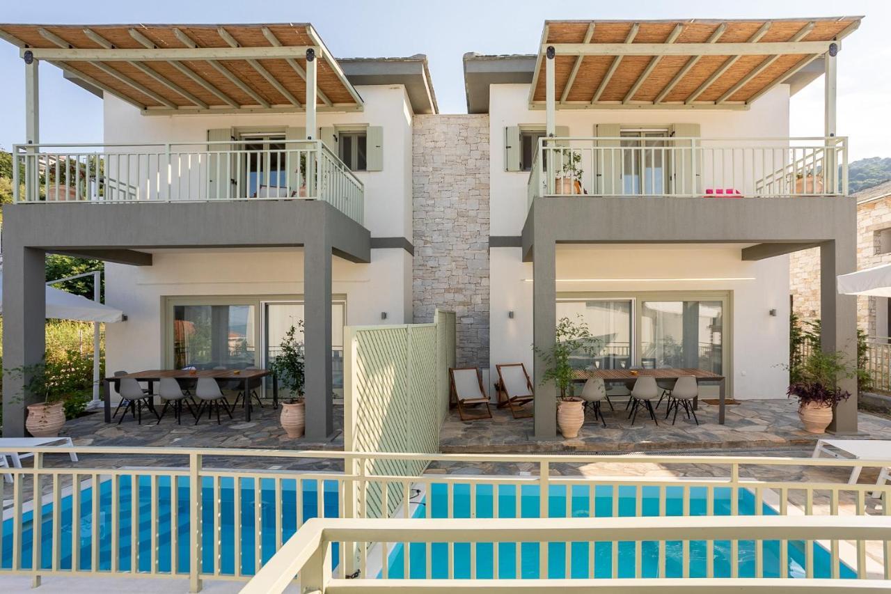 Sea And Sun Luxury Pools' Villas Хорефто Екстер'єр фото